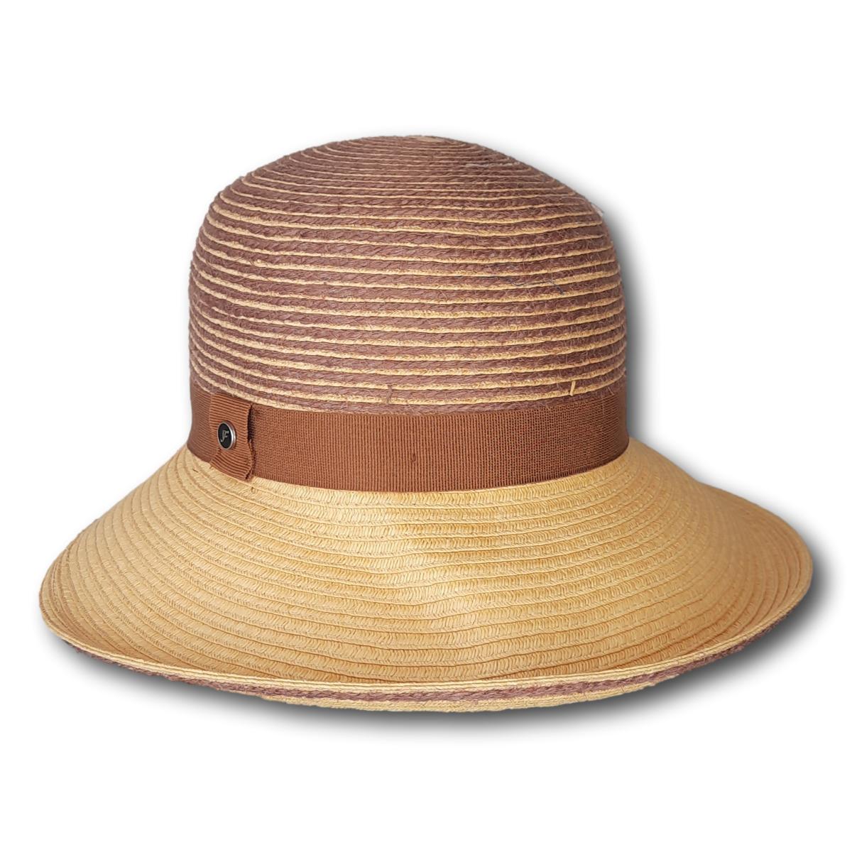 Medium Upturned Brim and Contrast Crown