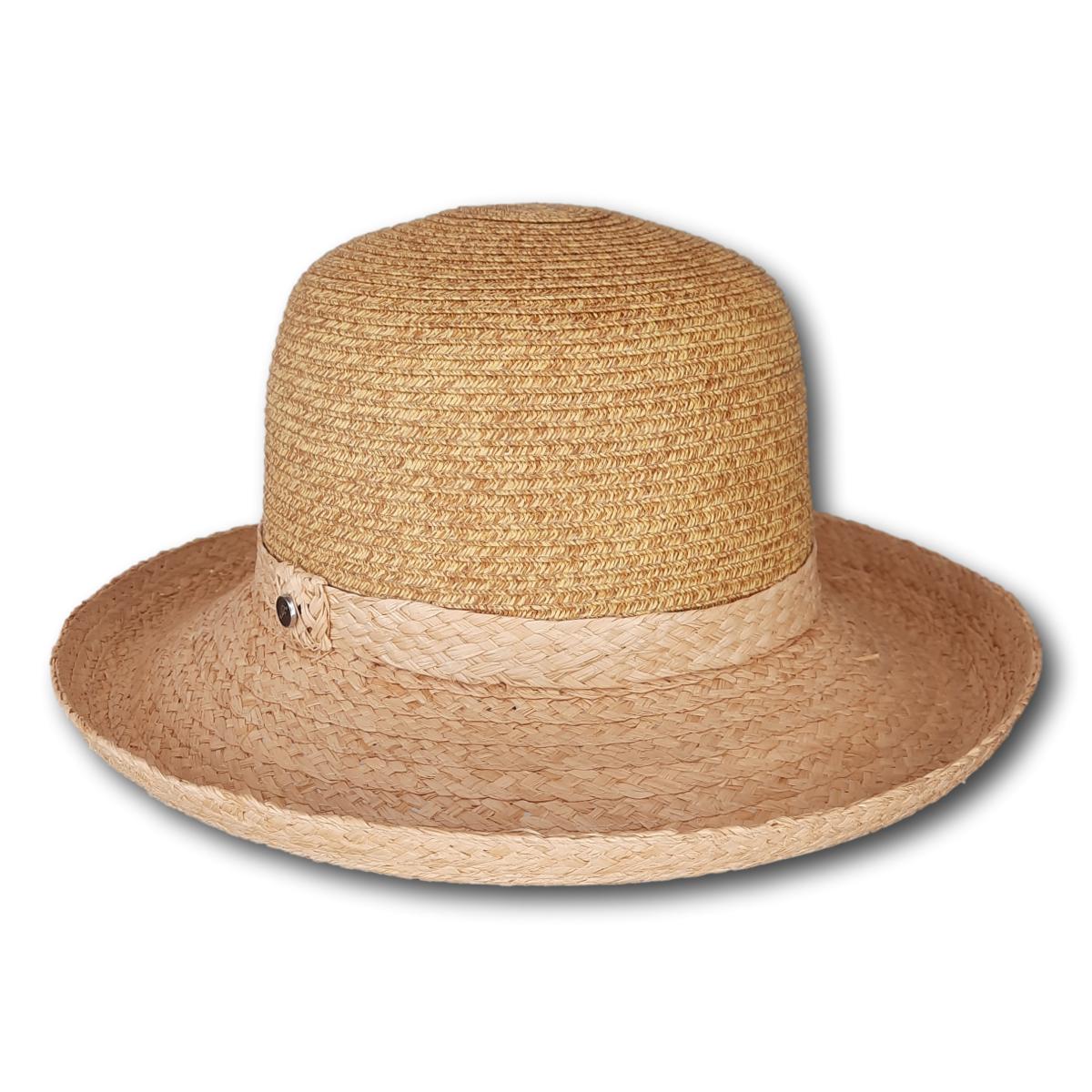 Two-Tone Hat with Braided band