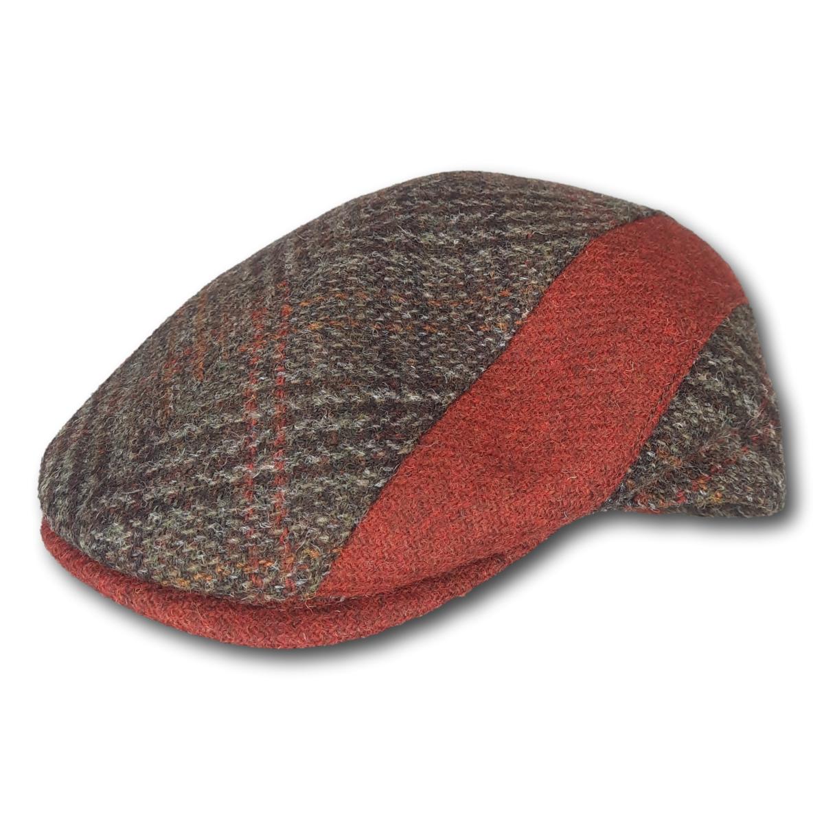 Two-Tone Harris Tweed Ivy Cap