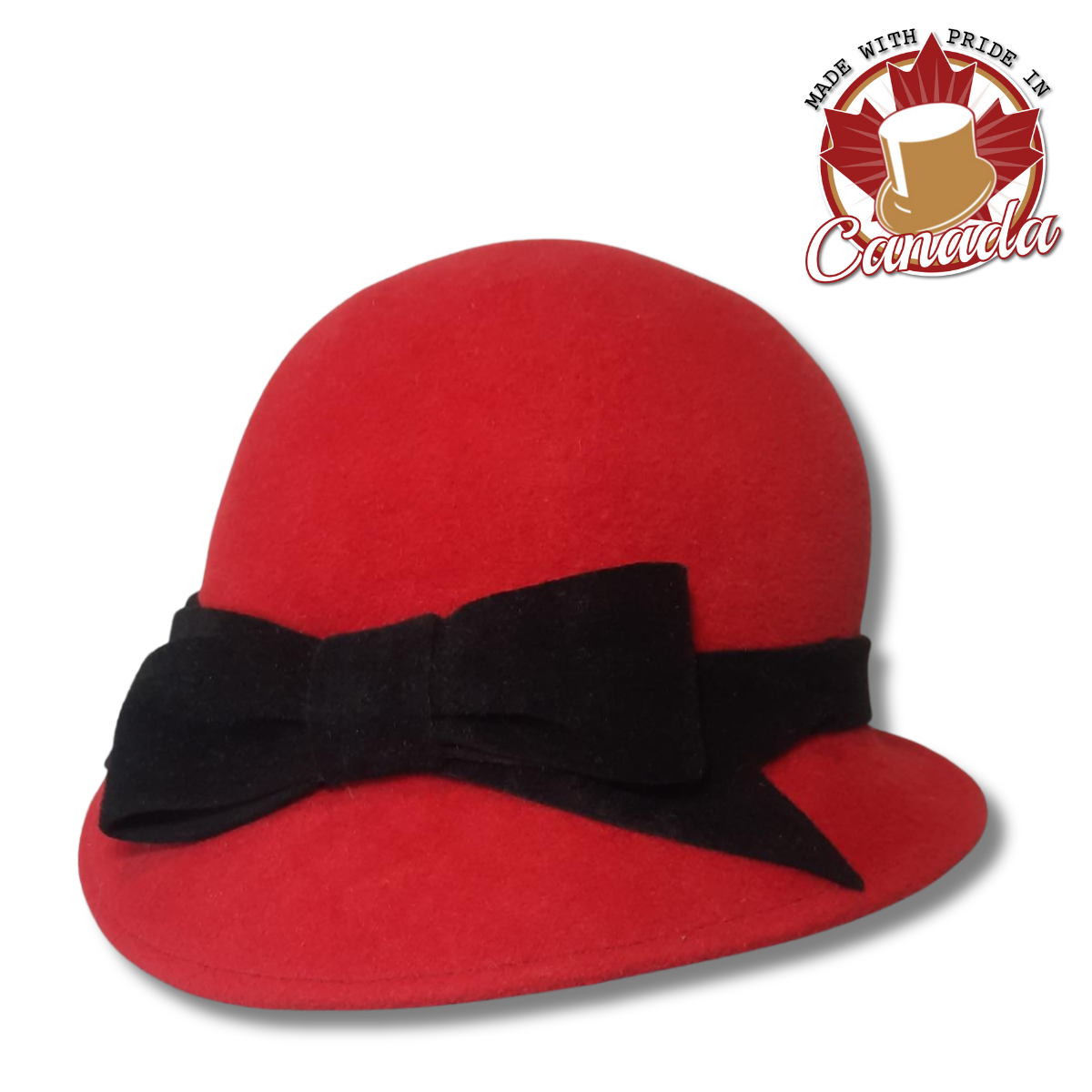 Gatsby Cloche with Bow