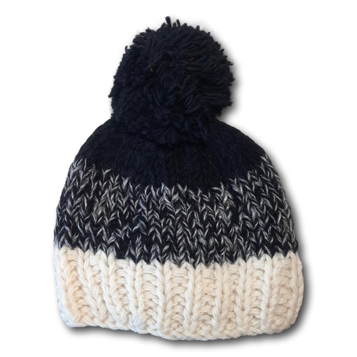 Harley Three-Tone Knit Toque
