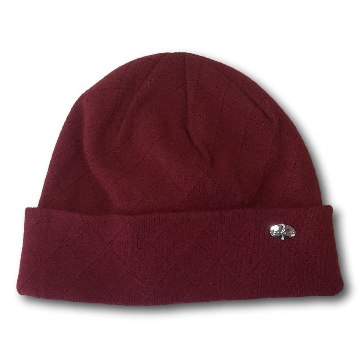 Solid Diamond Knit Toque