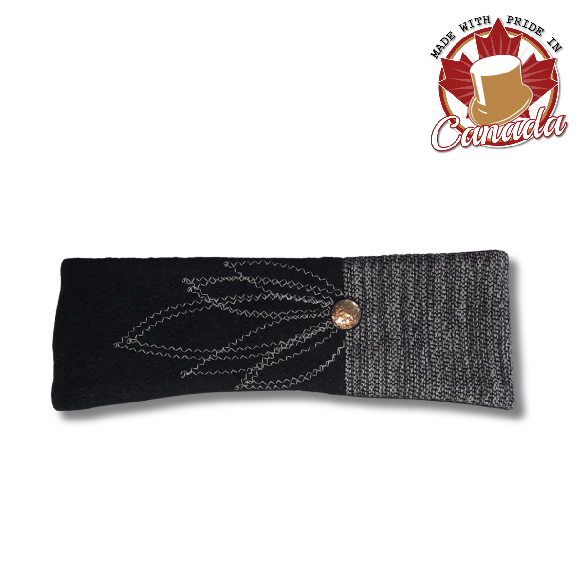 Flower Stitched Headband