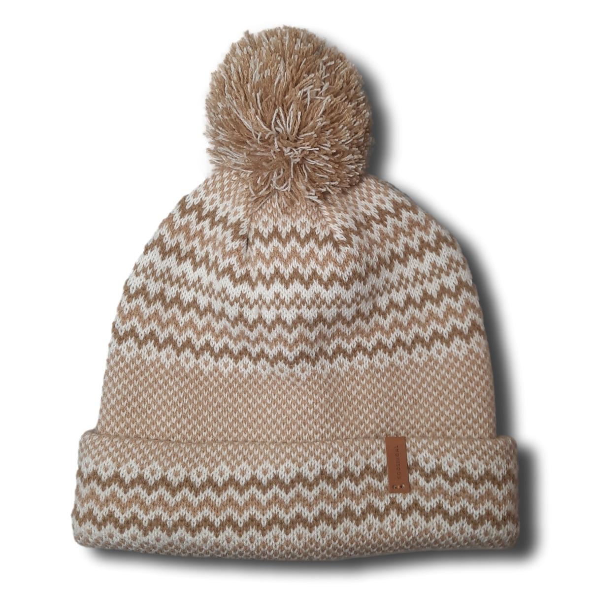 Stripe Multi-Knit Toque