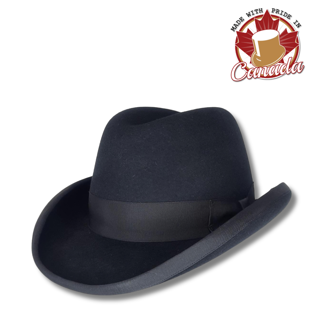 Homburg with Grosgrain Band