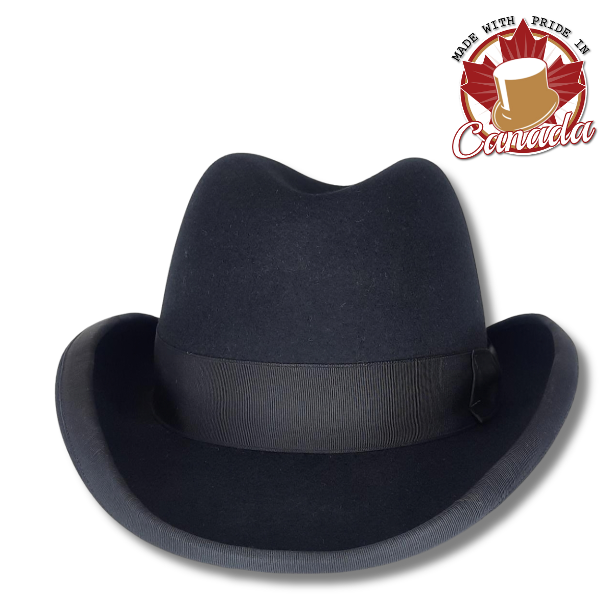 Homburg with Grosgrain Band