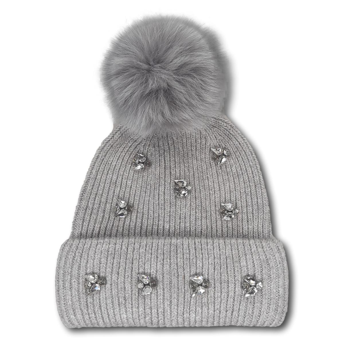 Toque with Crystals