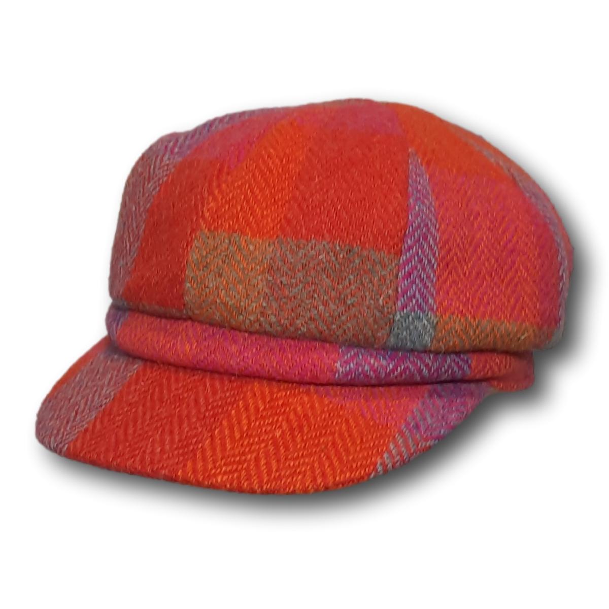 Harris Tweed Baker Boy Cap