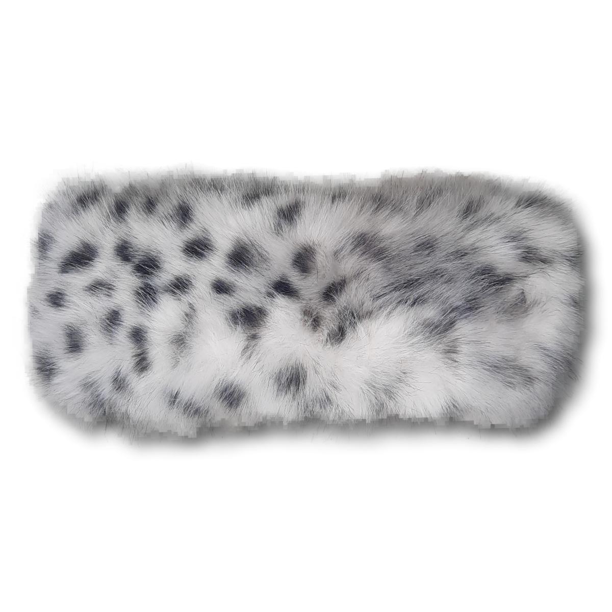 Faux Fur Animal Print Headband