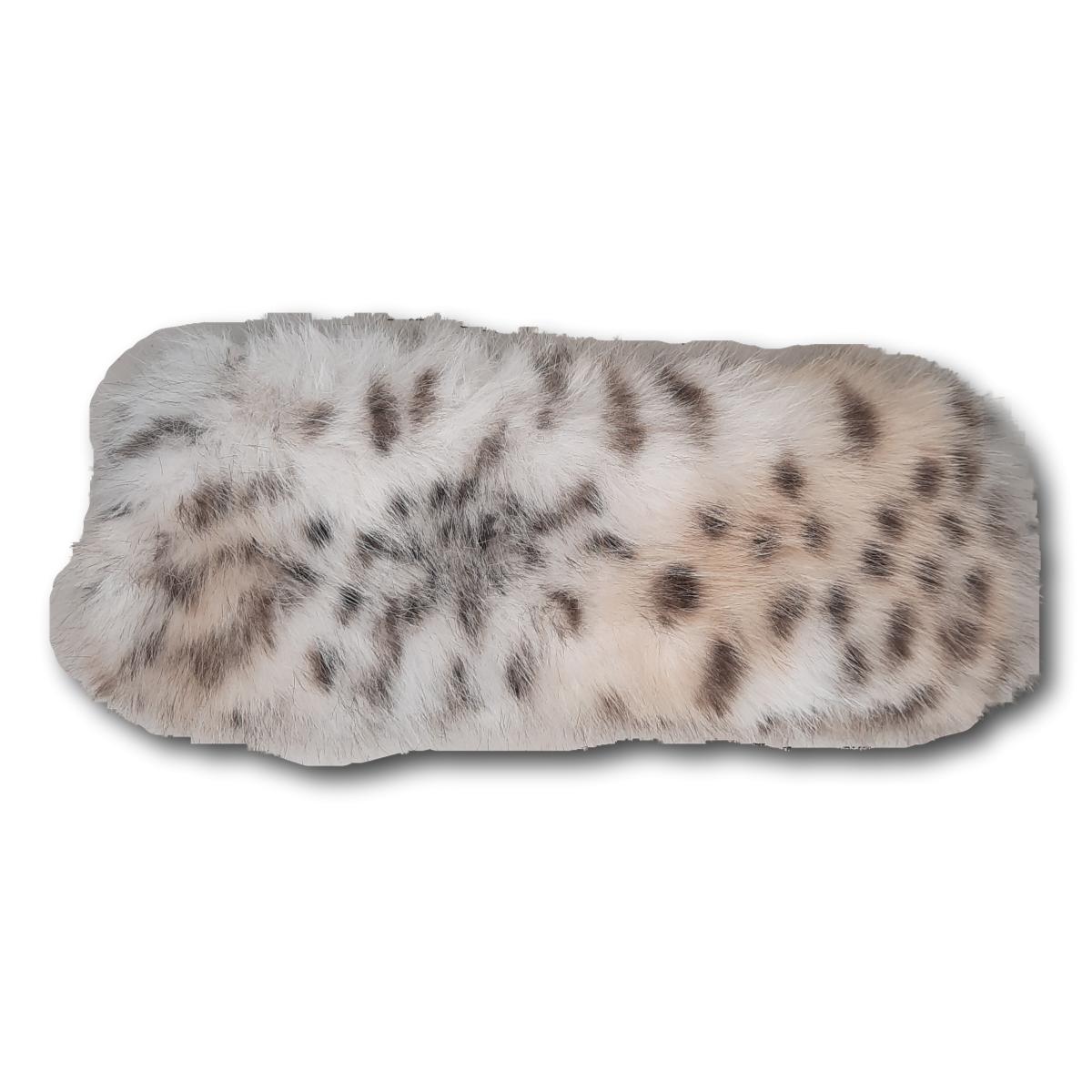 Faux Fur Animal Print Headband