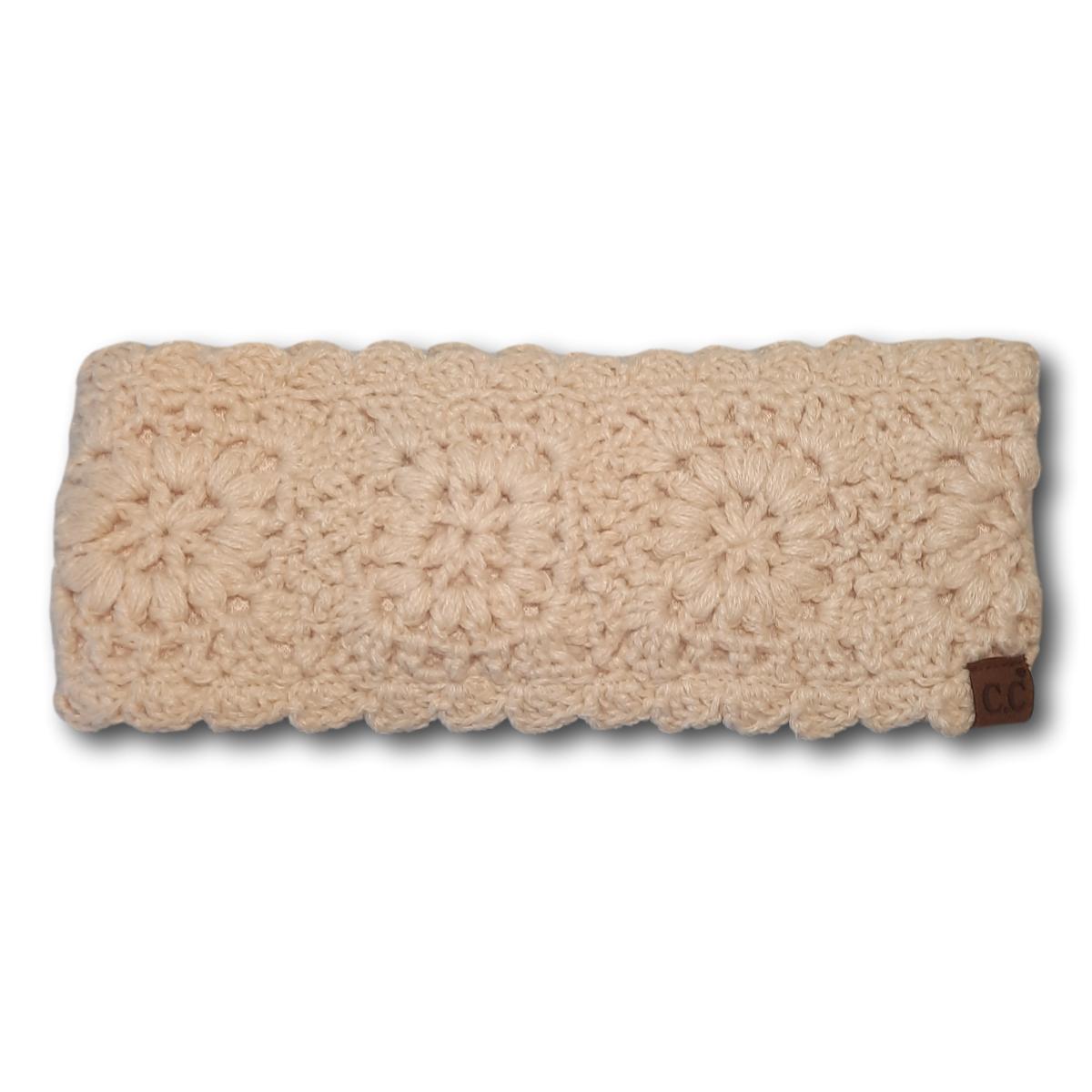 Crocheted Flower Headband