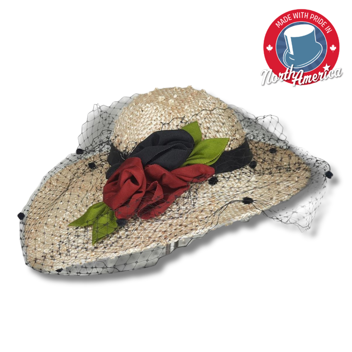 Saucer with Netting and Flowers