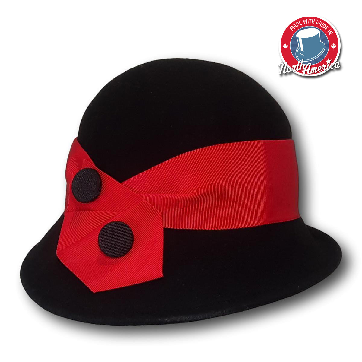 20'S Button Cloche