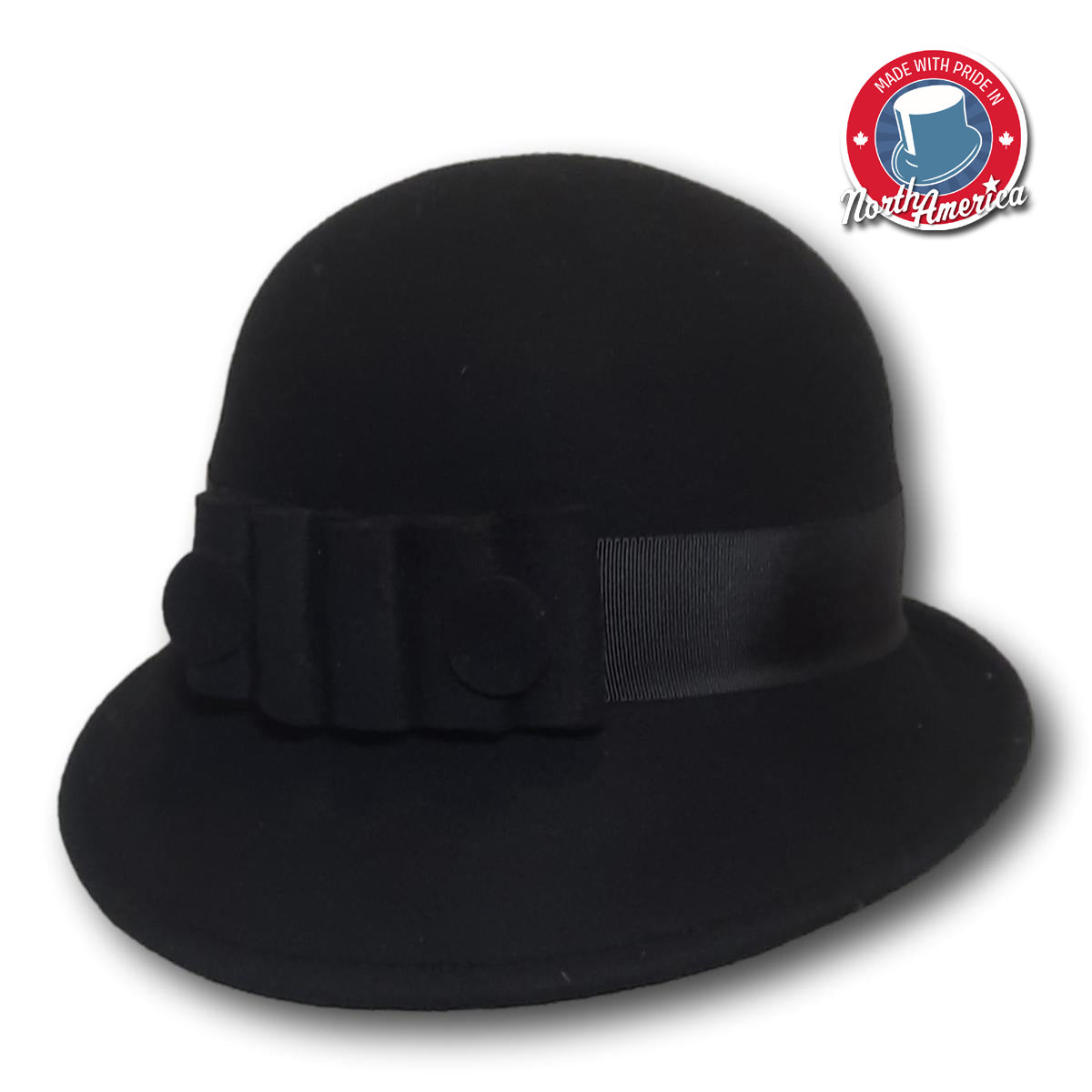 Ruffle Band Cloche