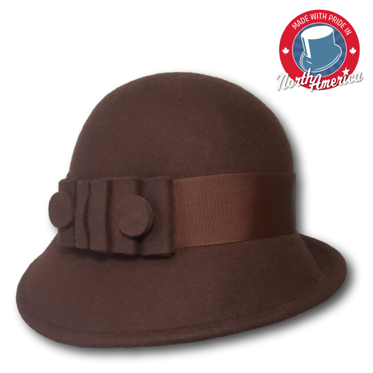 Ruffle Band Cloche