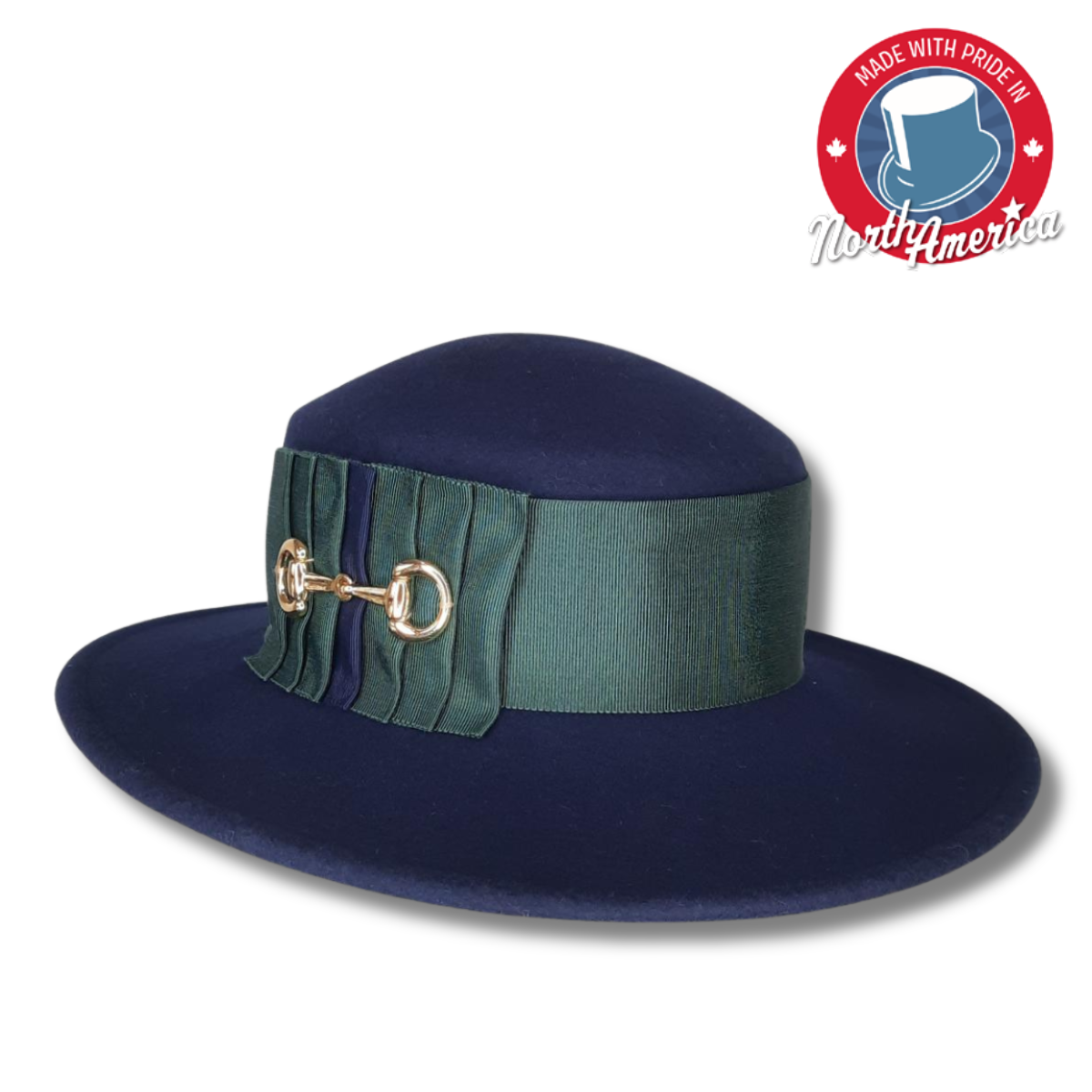 Wide Brim Boater Dress Hat