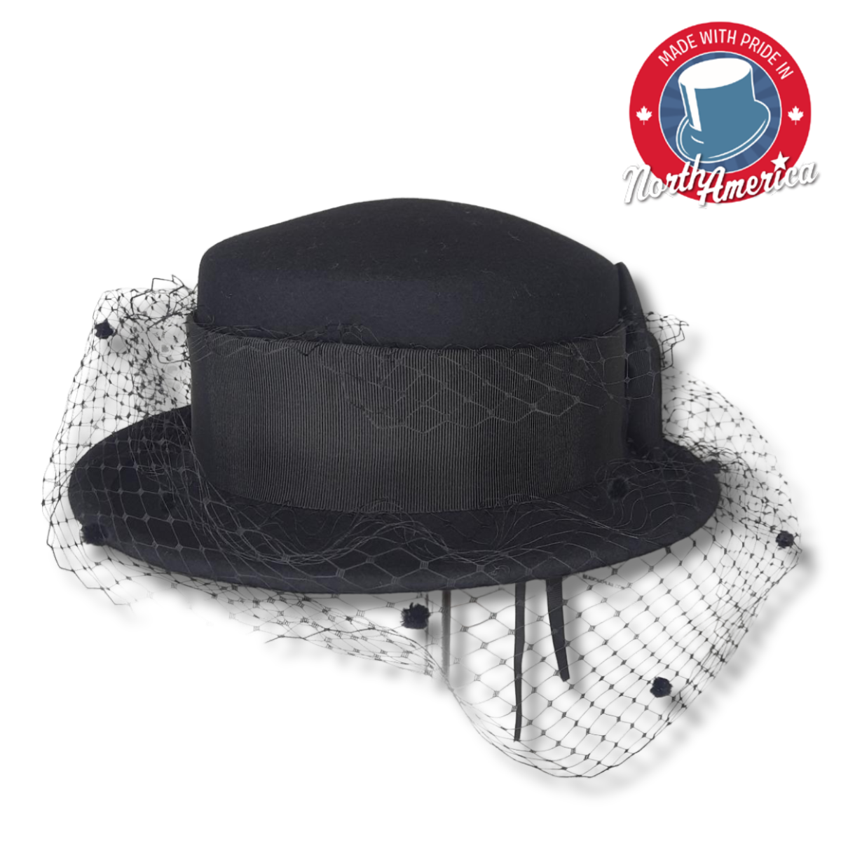 Topper with Netting and Bow