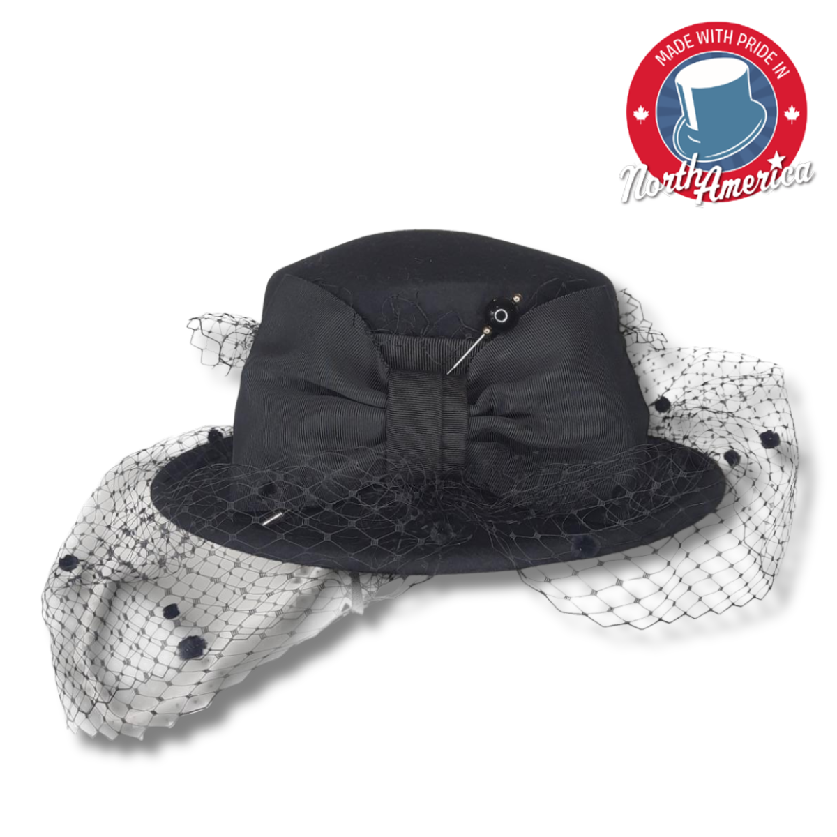 Topper with Netting and Bow