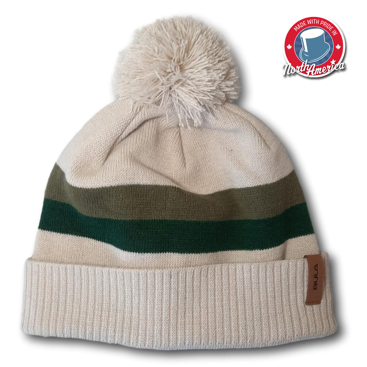 Three Tone Stripe Toque