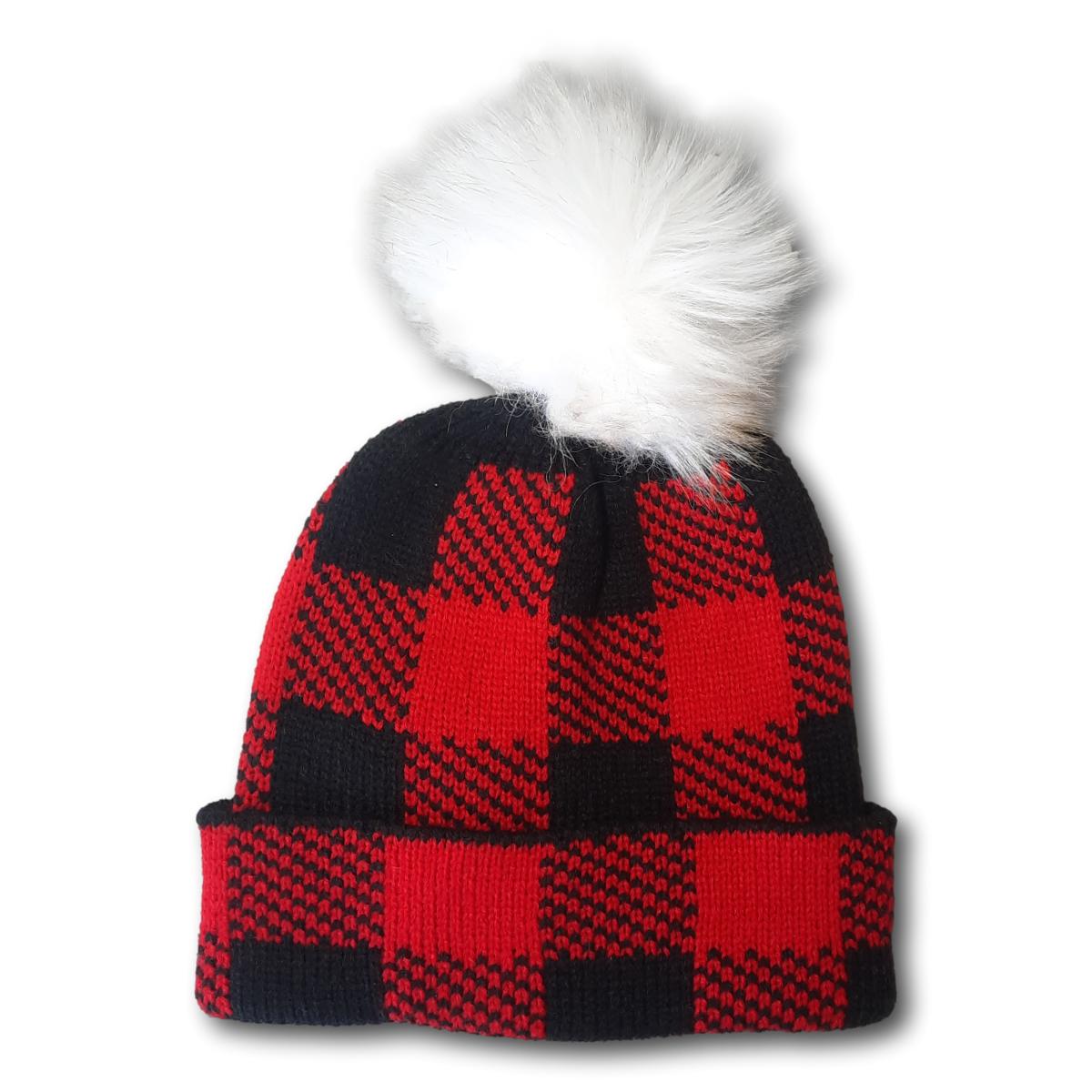 Kids Buffalo Check Toque