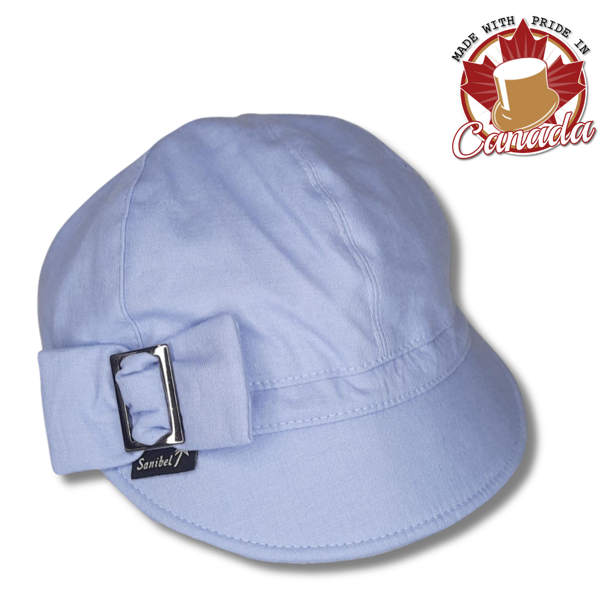 Sanibel Six Panel Cap With Buckle