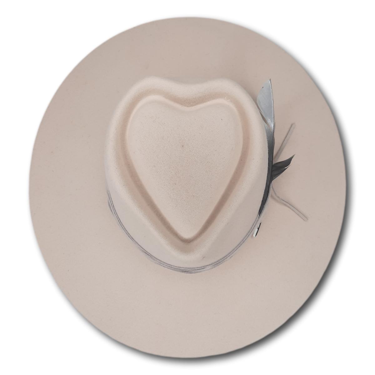 Fedora with Heart Crown
