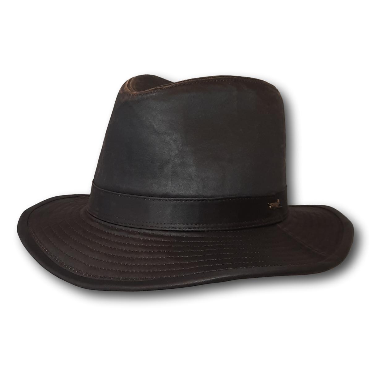 Weathered Fedora with Pin