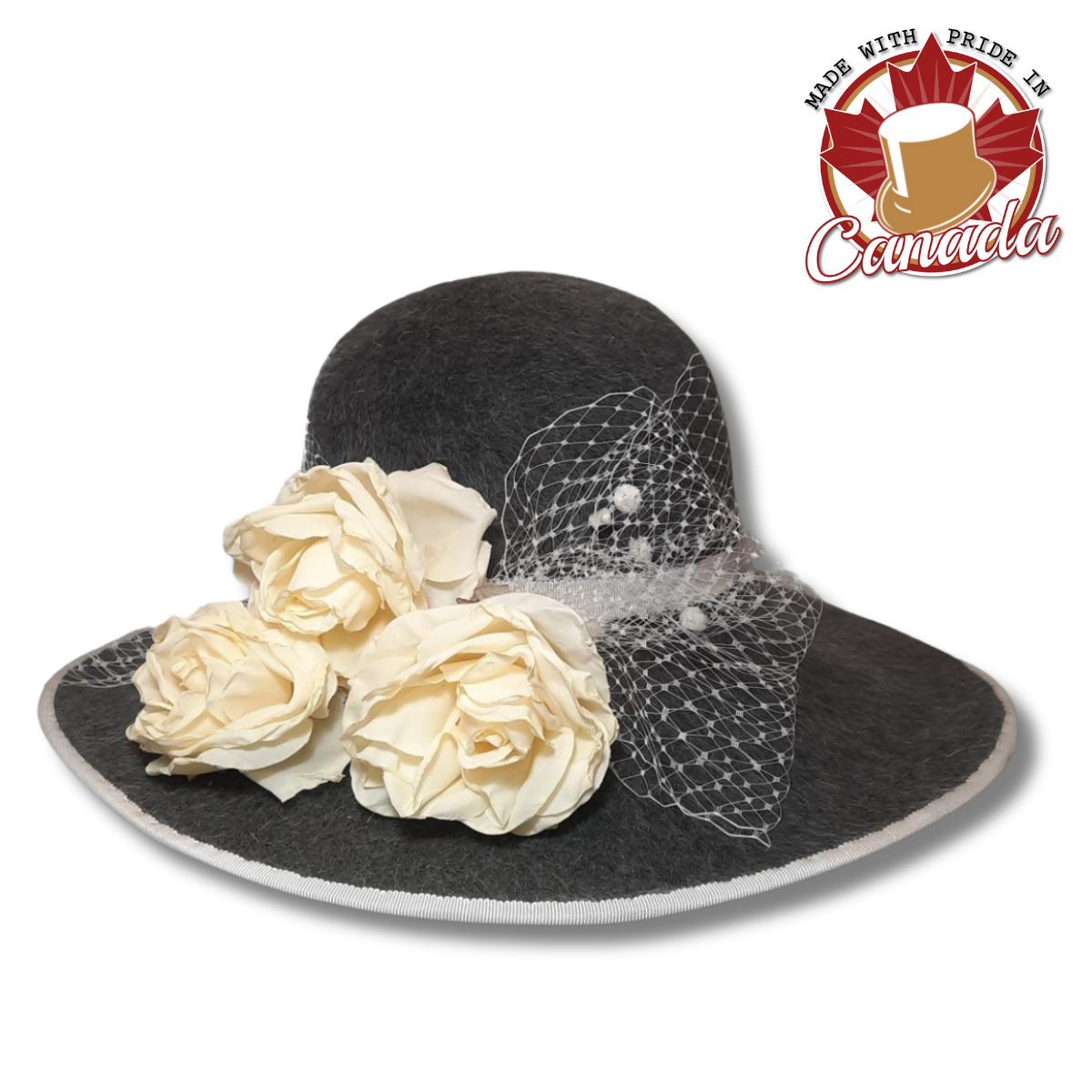 Olivia Round Dress Hat