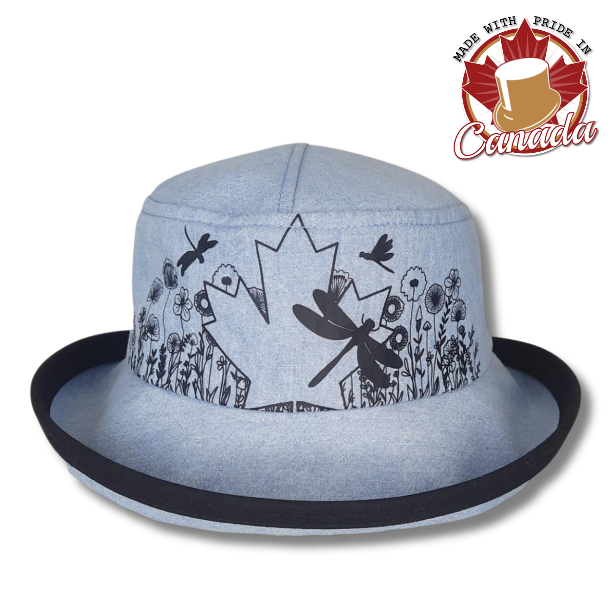 Perfect Hat Vinyl Printed Maple Leaf