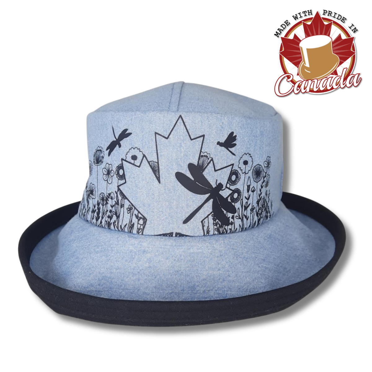 Perfect Hat Vinyl Printed Maple Leaf