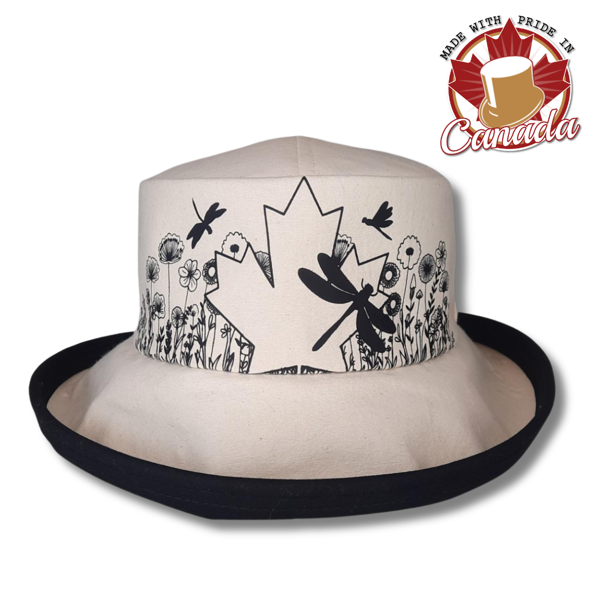 Perfect Hat Vinyl Printed Maple Leaf