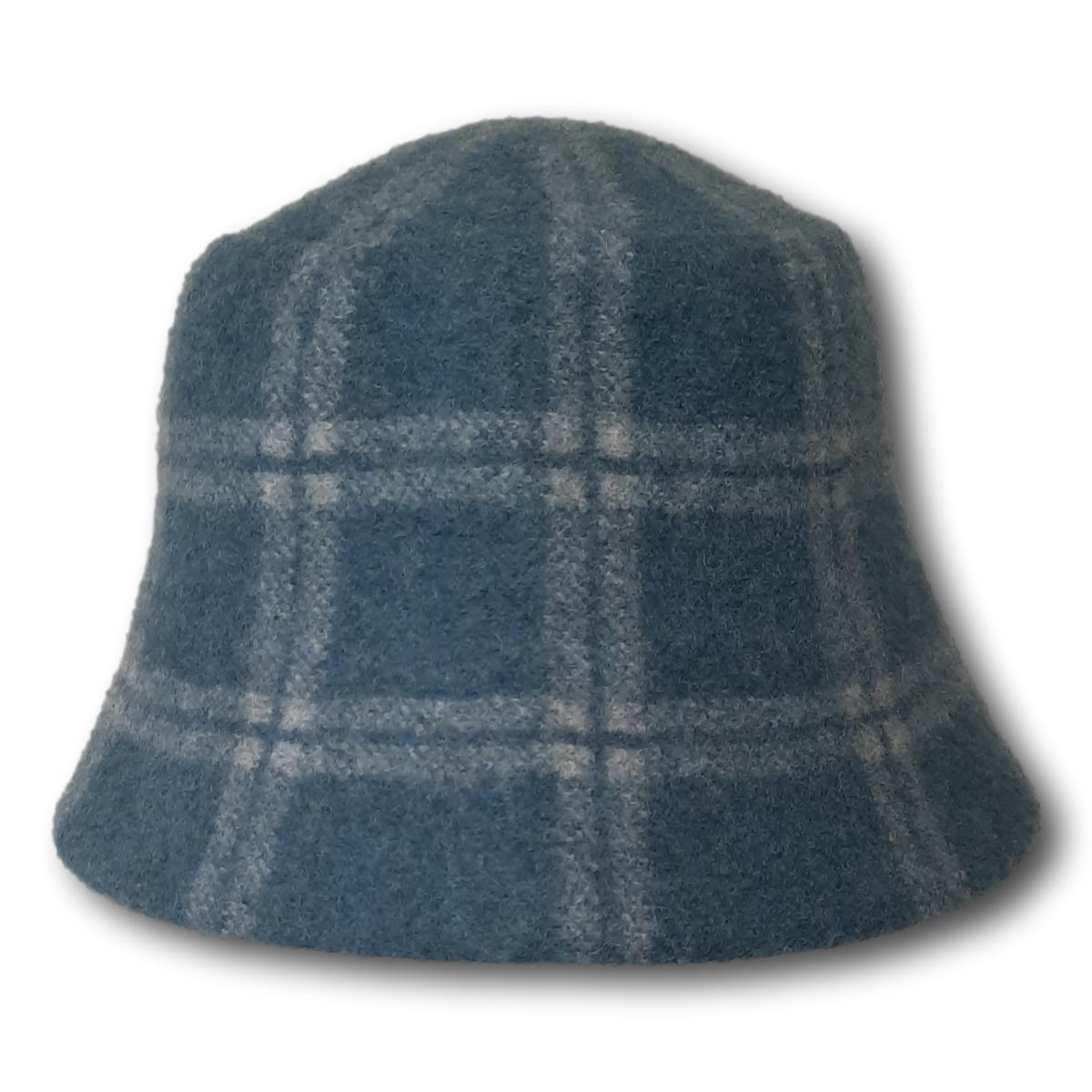Wool Plaid Bucket Hat