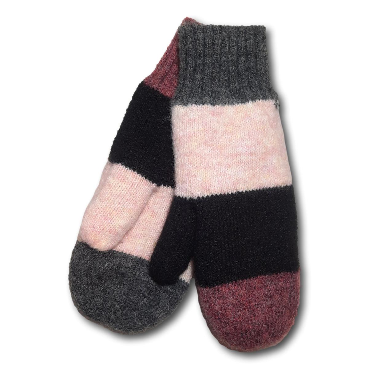 Color Blocked Mittens