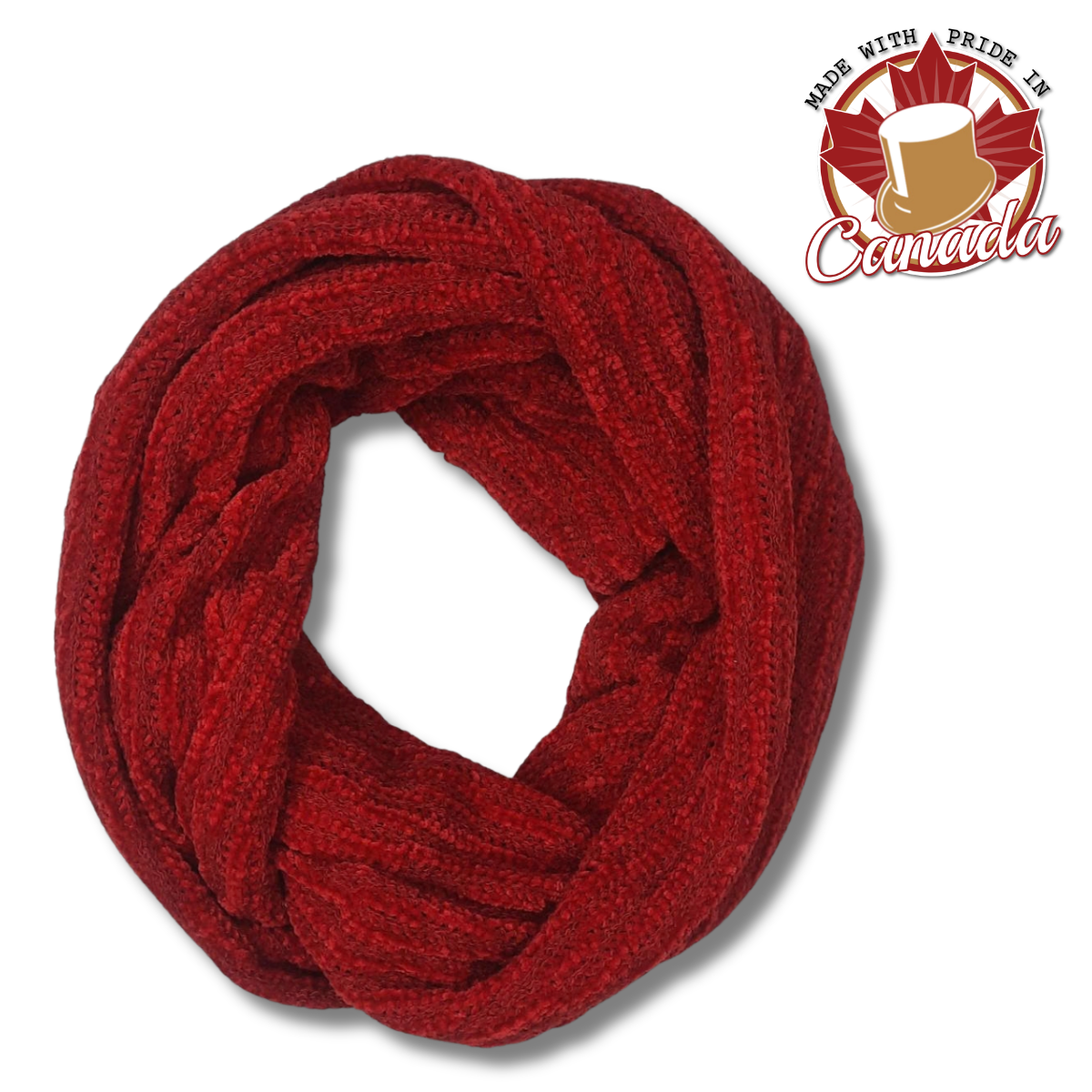 Sanibel Ribbed Knit Infinity Scarf