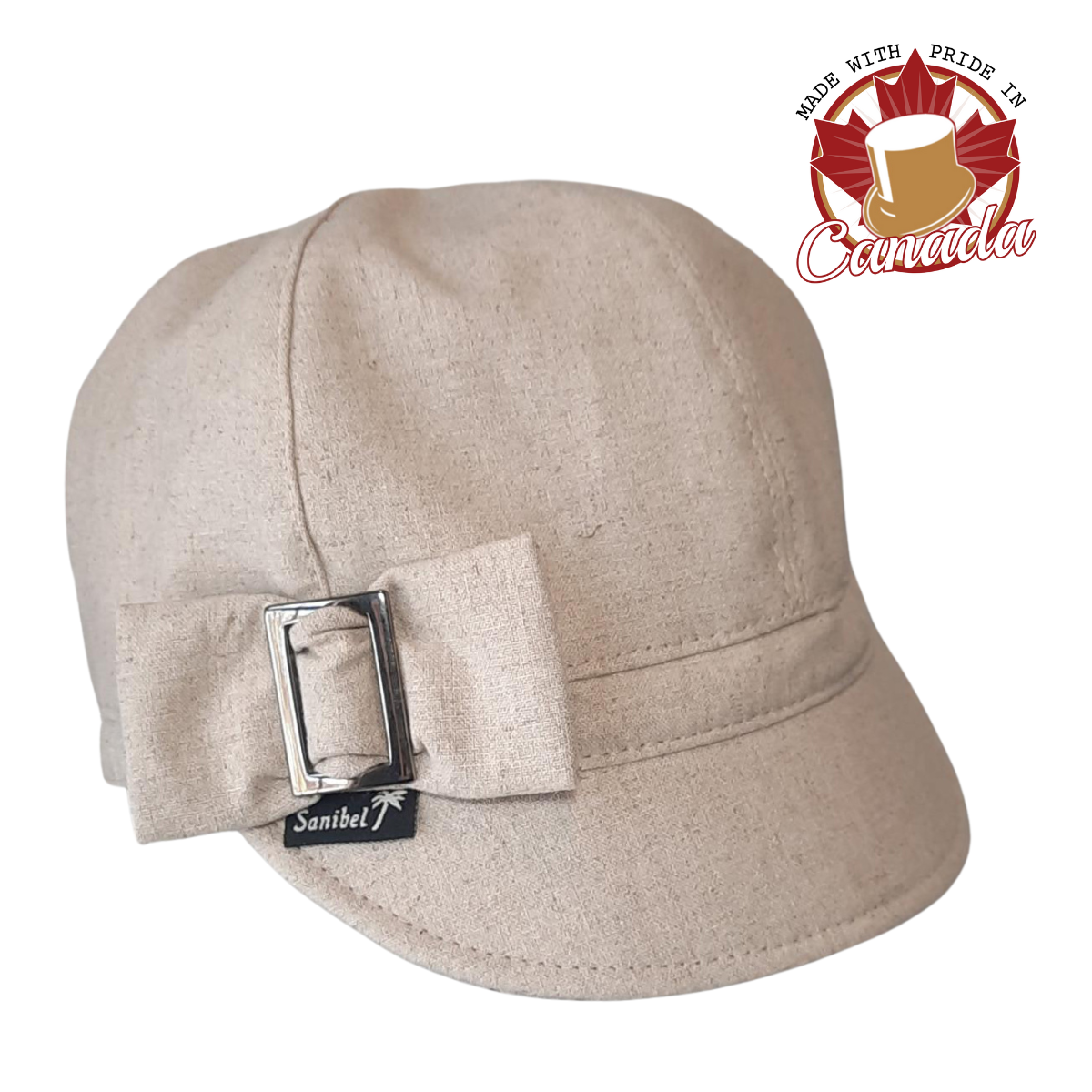 Sanibel Six Panel Cap With Buckle