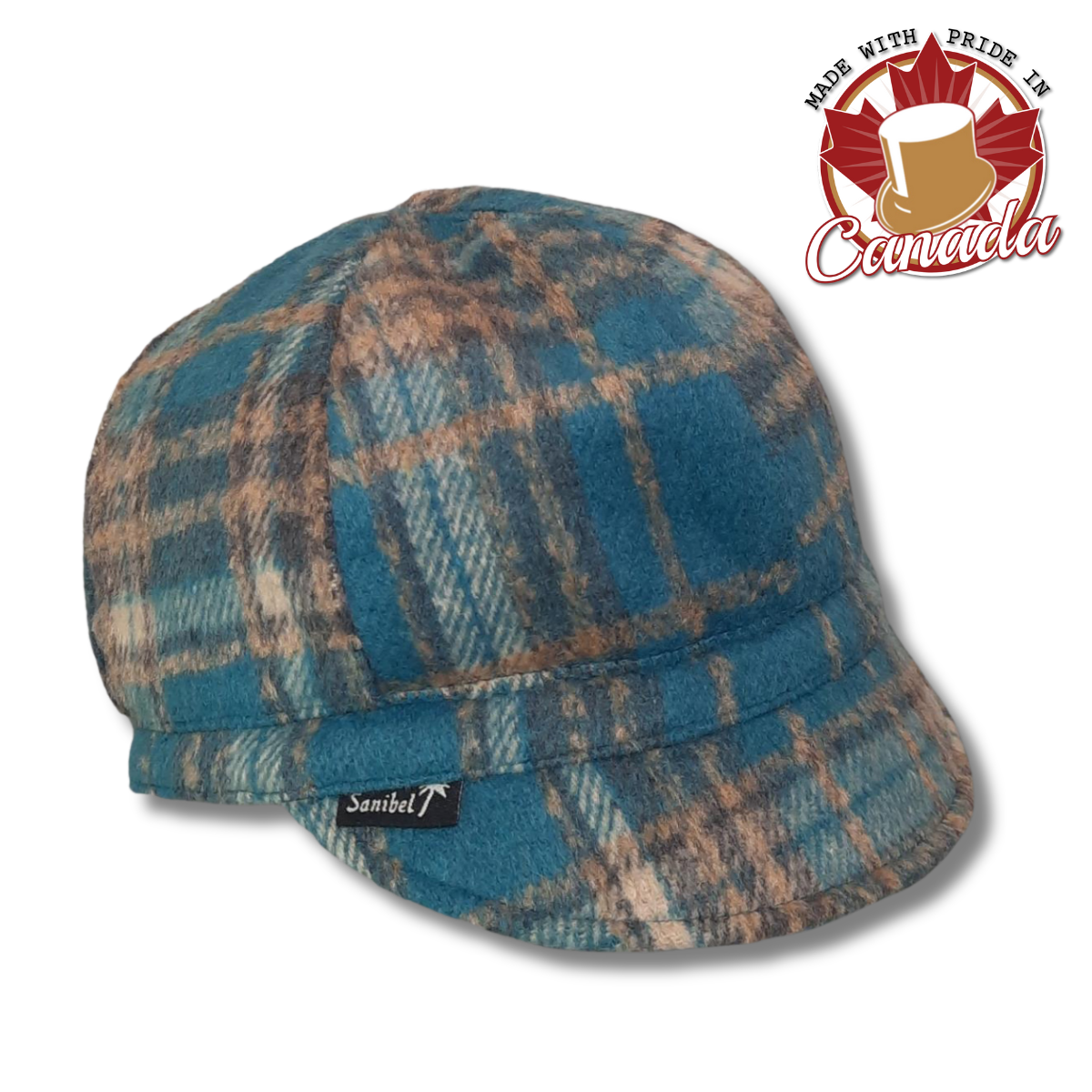 Sanibel Plaid Newsboy