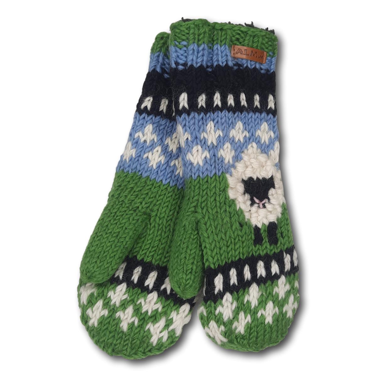Chunky Lamb Mittens