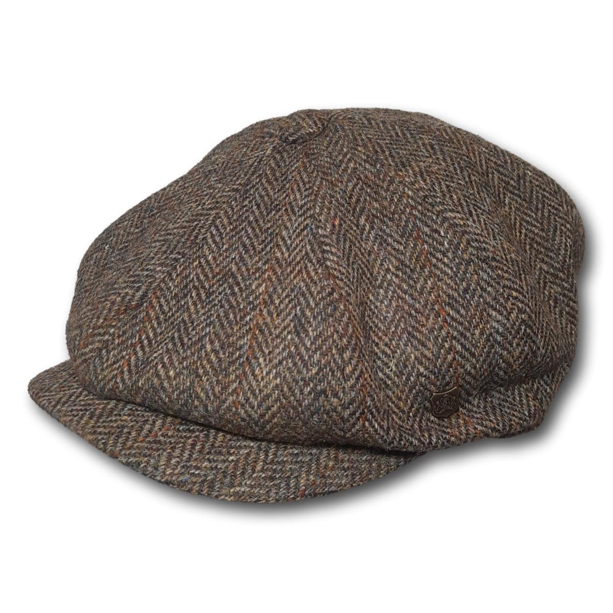 Failsworth Carloway Harris Tweed Newsboy