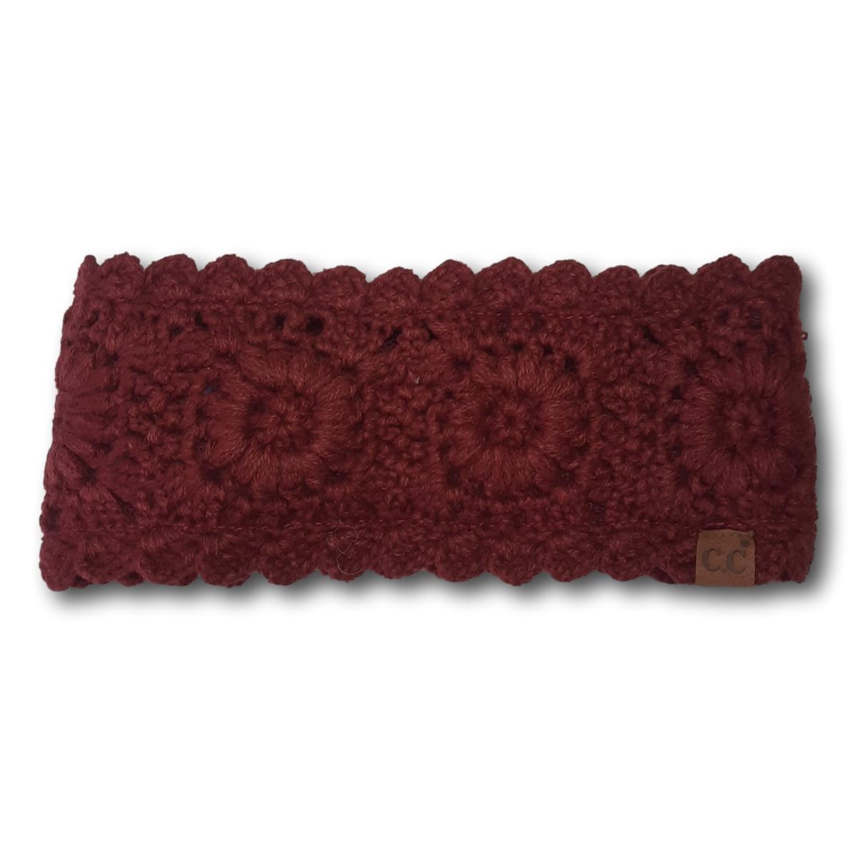 Crocheted Flower Headband