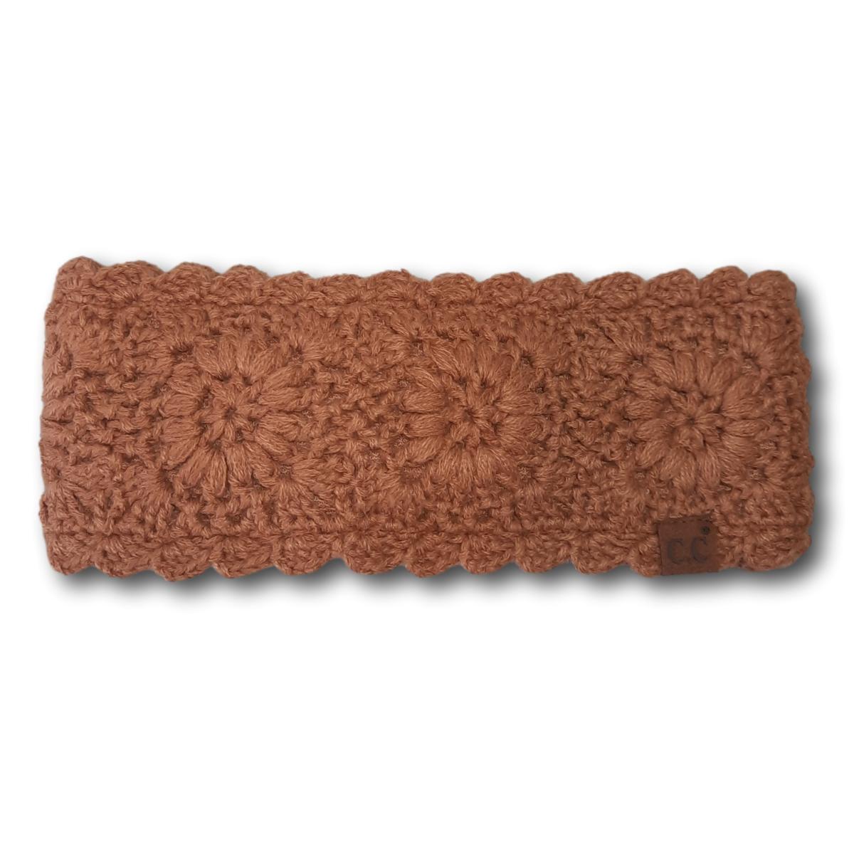 Crocheted Flower Headband