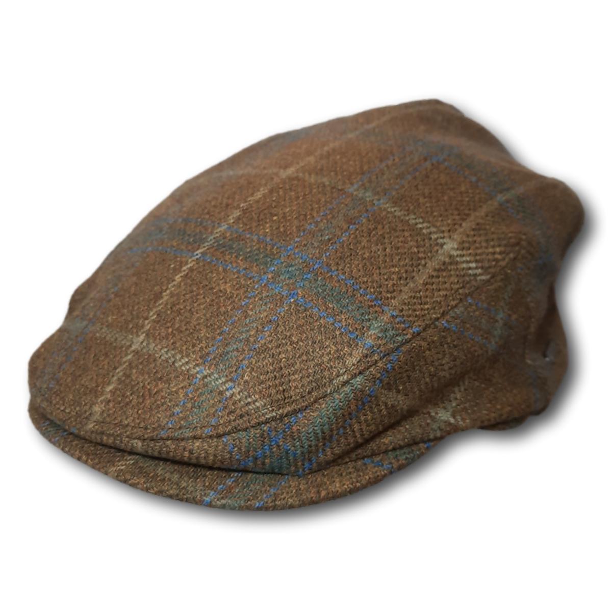 Four-Tone Plaid Ivy Cap