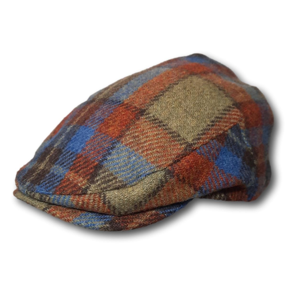 Four-Tone Plaid Ivy Cap