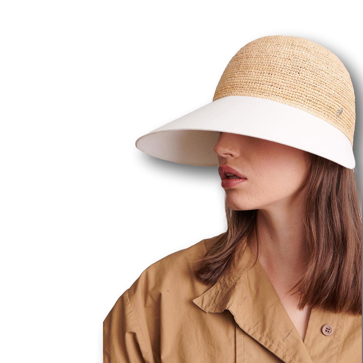 Helen Kaminski Blaise Visor Cap :: BeauChapeau Hat Shop