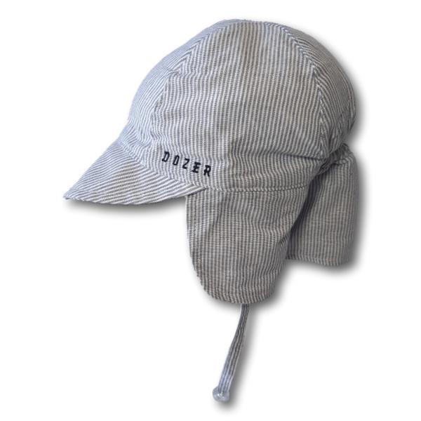Stripe Neck Cape Cap