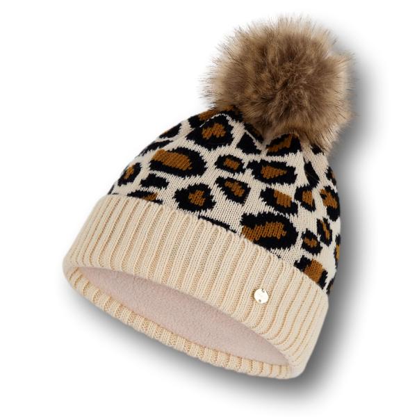 Kids Leopard Print Toque