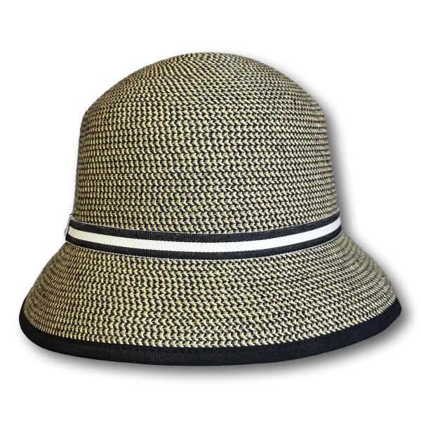 Rosie Stripe Band Cloche